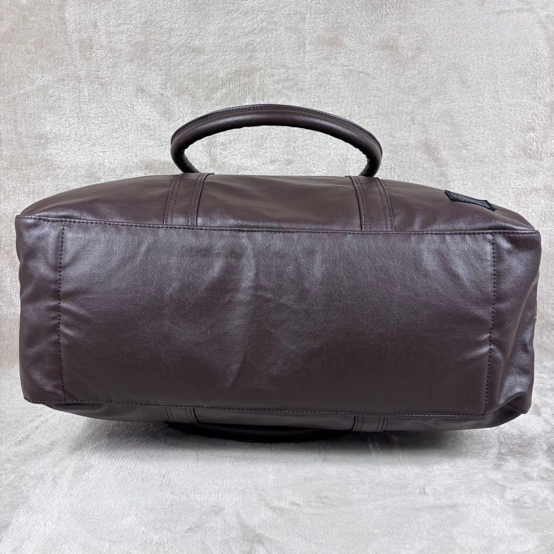 未使用品　ポーター　ボストンバッグ　フリースタイル　PORTER ダークブラウン