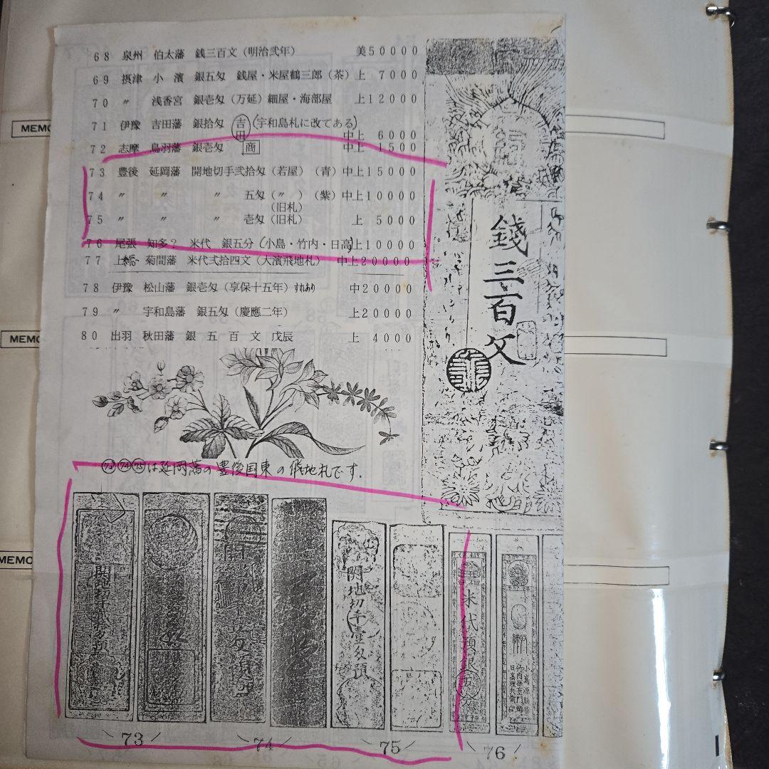 藩札 大量