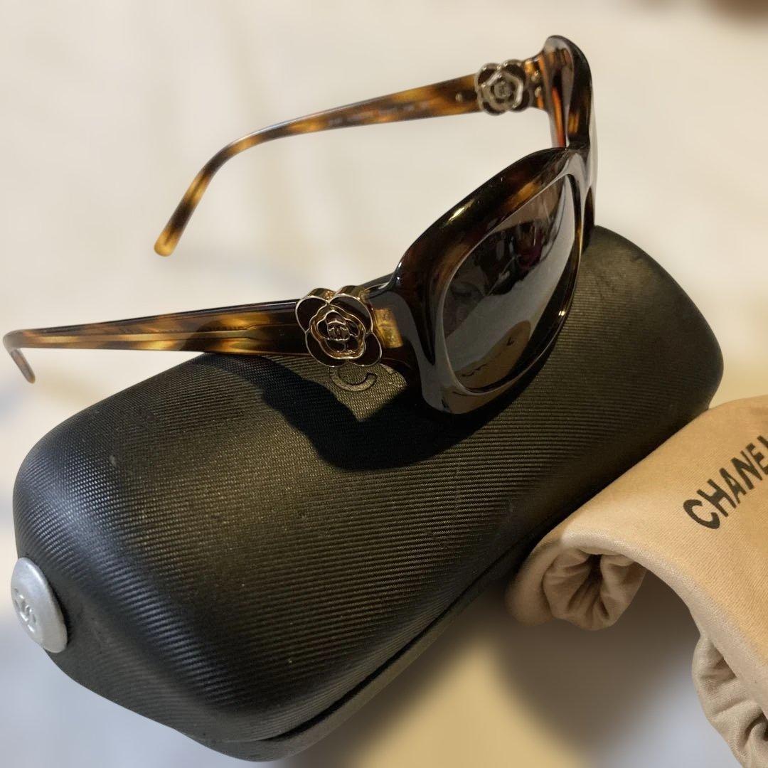 ミッチー CHANEL シャネル サングラス5127★カメリアモチーフ.