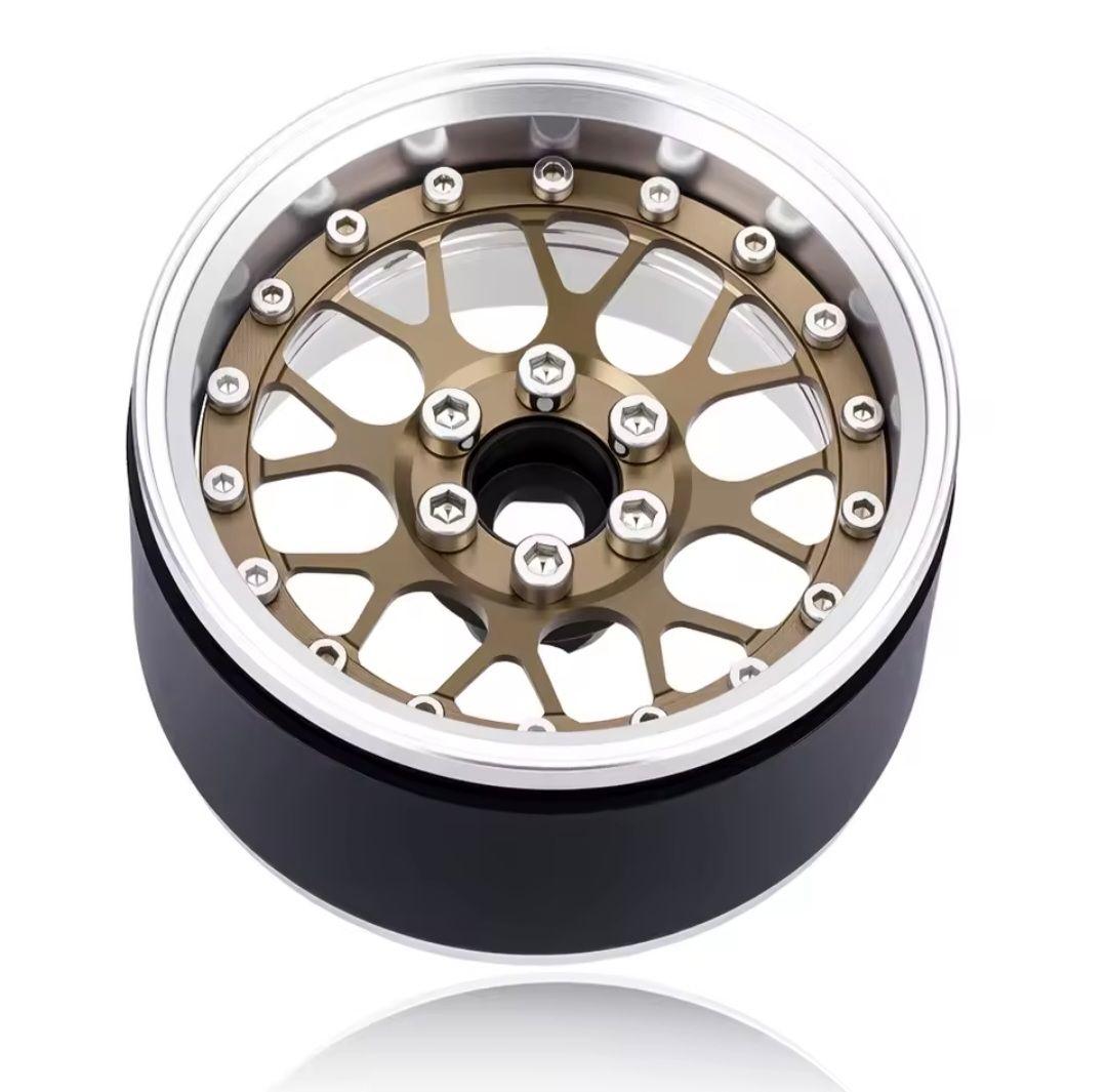 【未使用に近い】1/10 RC クローラー用 2.2インチ タイヤ&ホイール