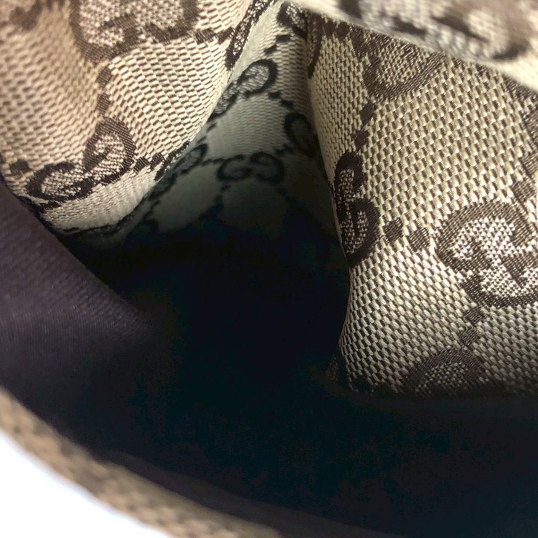 GUCCI グッチ GGキャンバス シェリーライン ウエストバッグ レディース