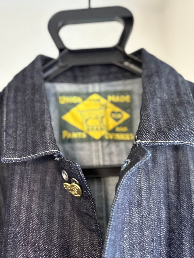 TCB jeans カバーオール サイズ38 ヘリンボーン