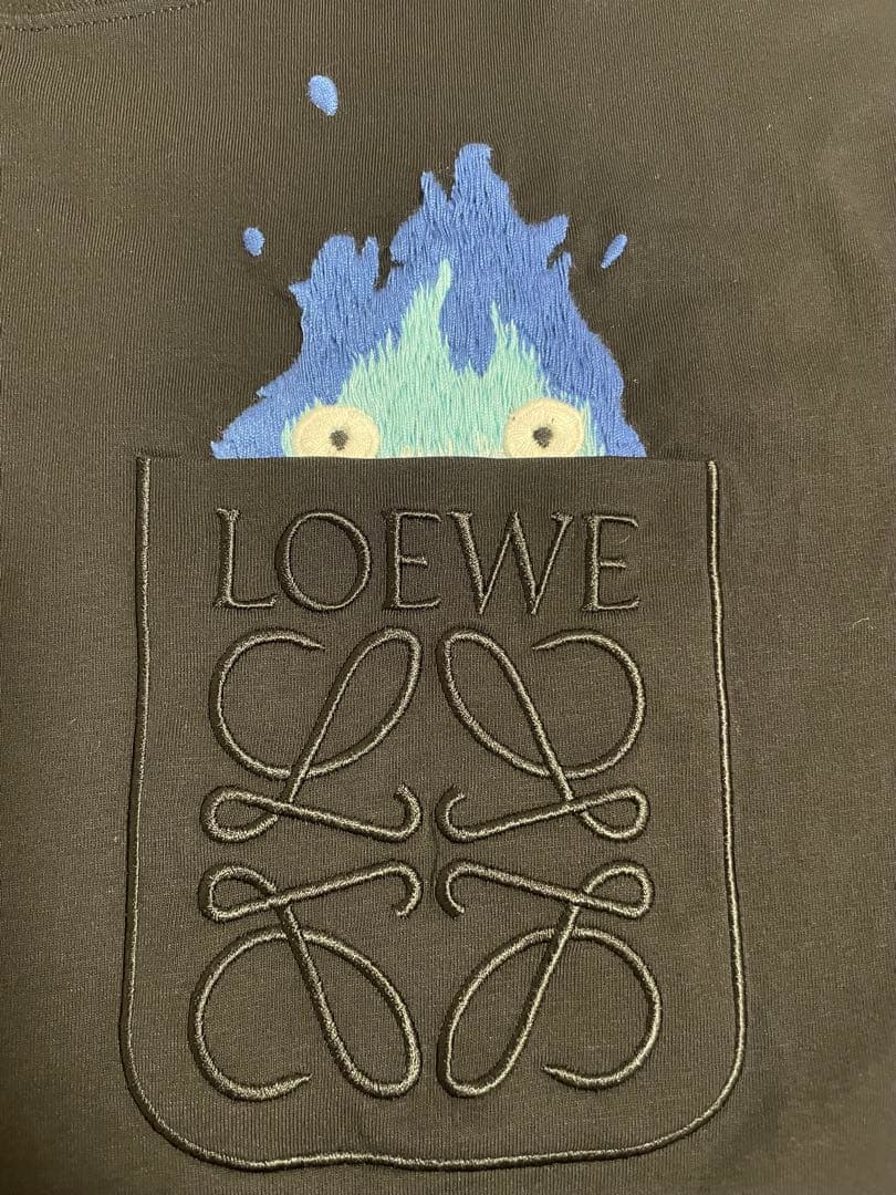 LOEWE×スタジオジブリ カルシファー ポケット Tシャツ