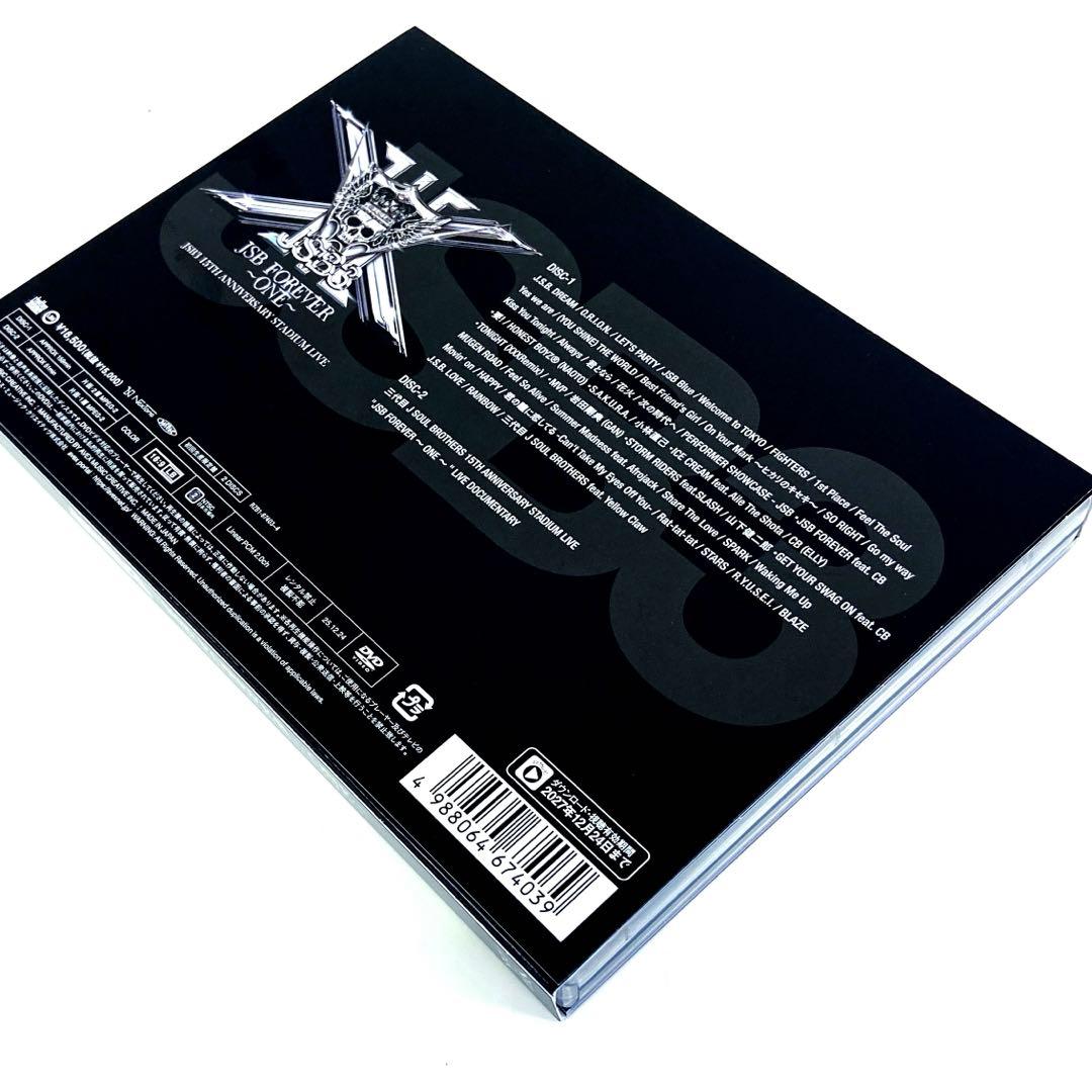 三代目JSB JSB FOREVER ONE FC限定盤〈2枚組〉 DVD