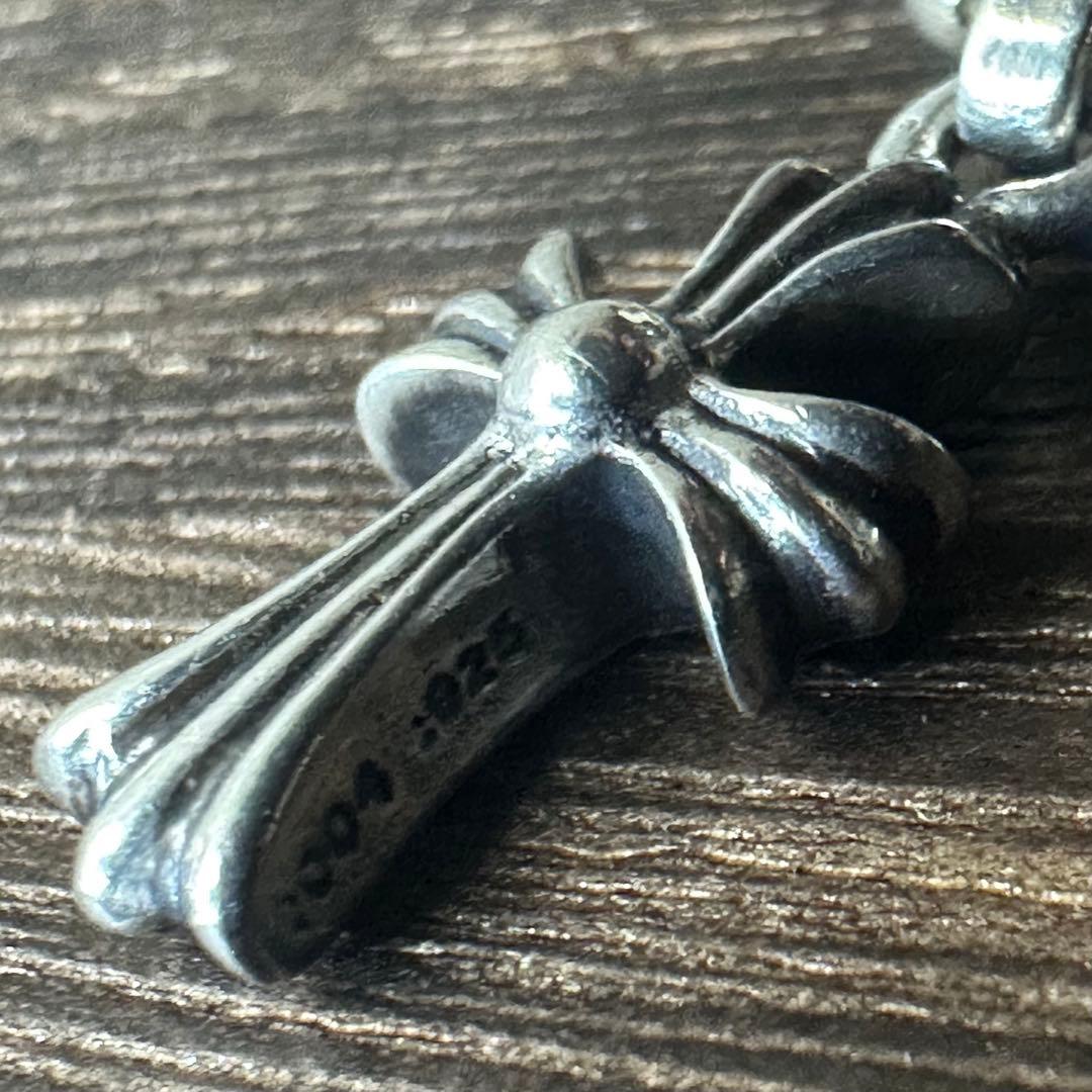 ■ Chrome Hearts ロールチェーン+ベビーファット エメラルド ■