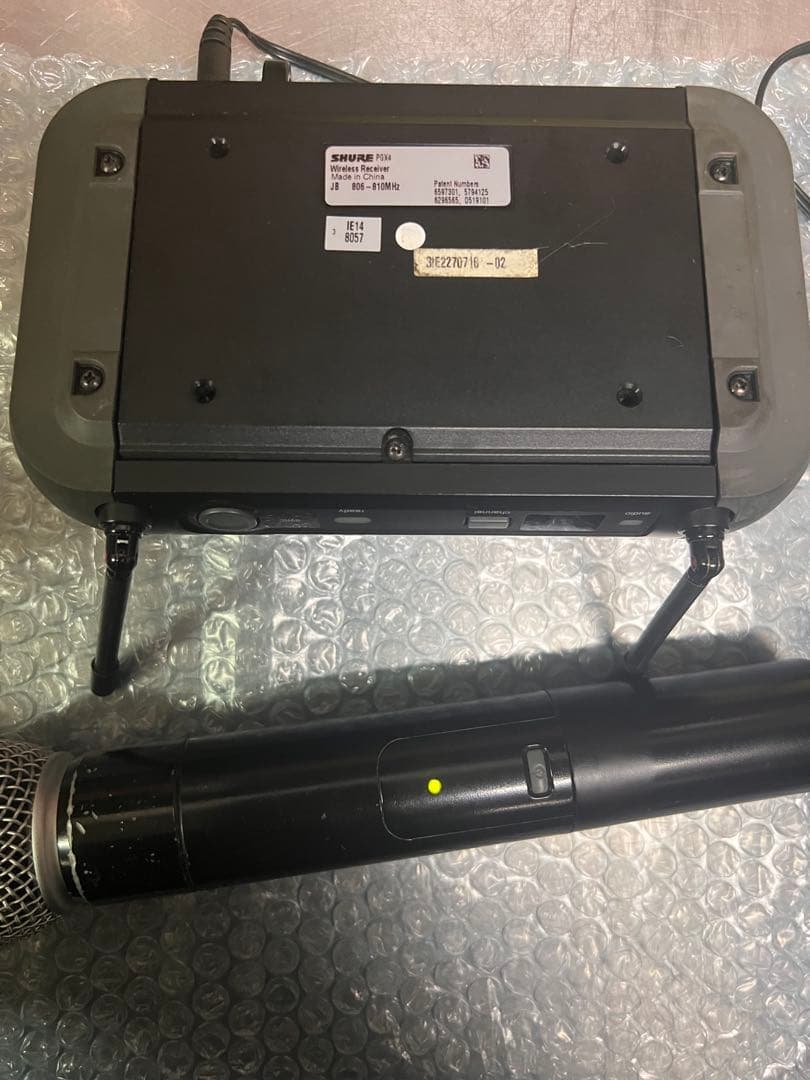 SHURE ワイヤレスマイク PGX2/PGX4 SM58完動品 国内正規品