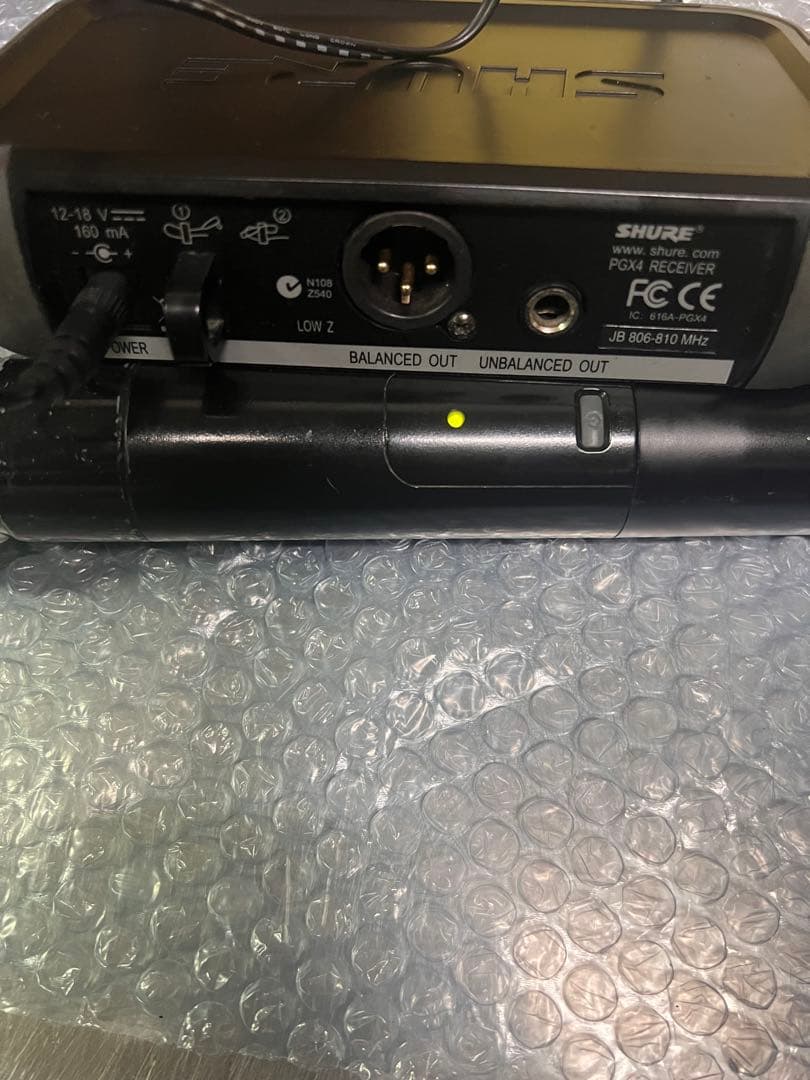 SHURE ワイヤレスマイク PGX2/PGX4 SM58完動品 国内正規品