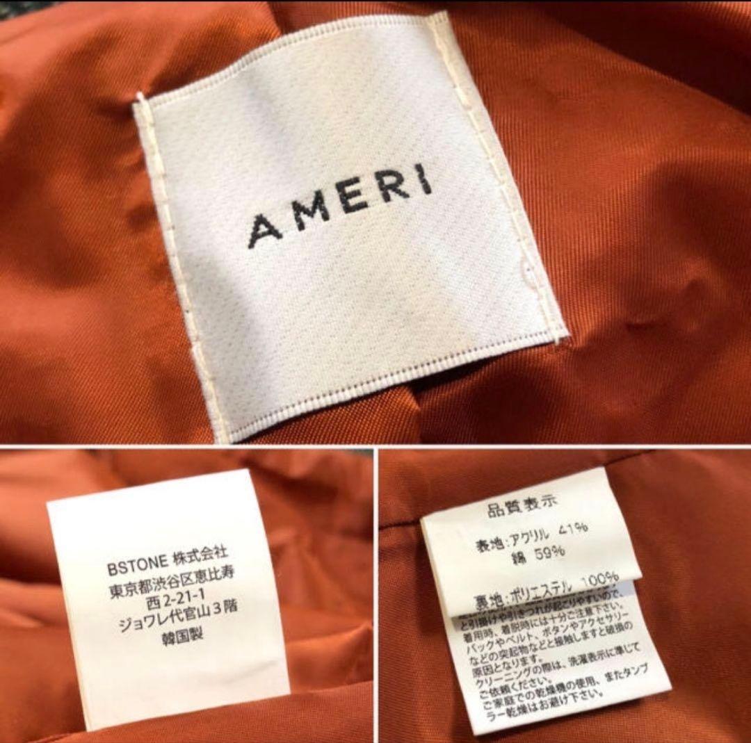 【Ameri VINTAGE】TWEED TRENCH COAT