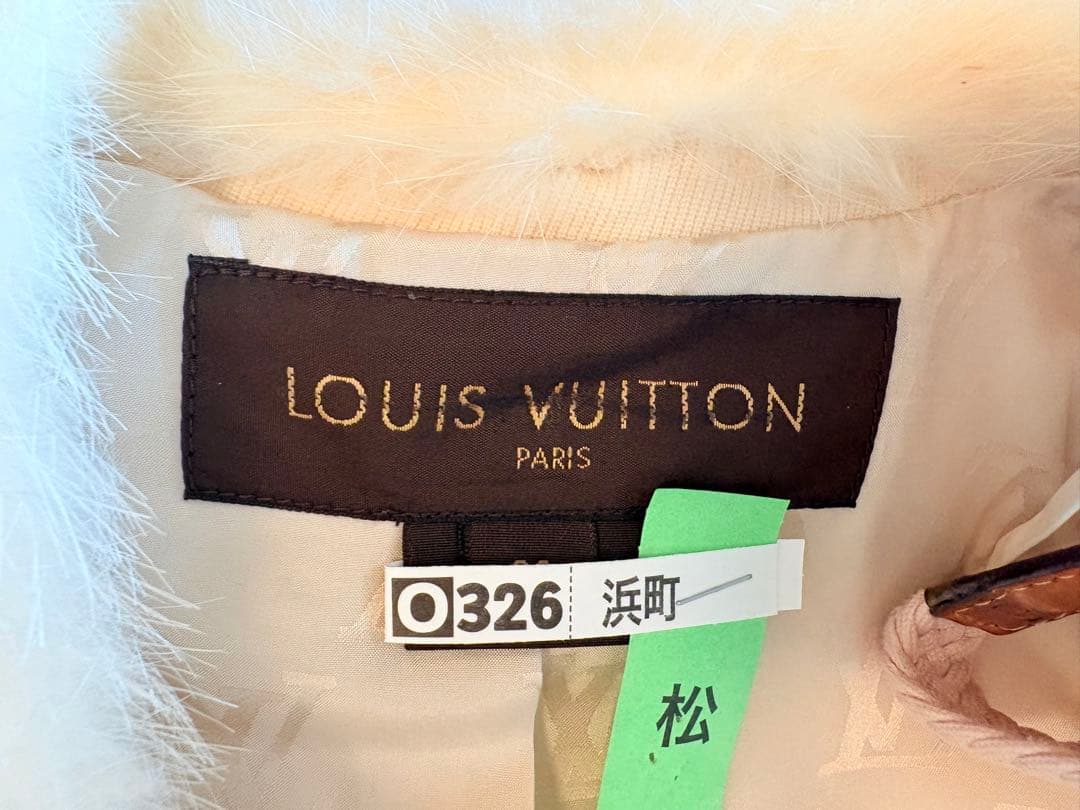 ヨチン　LOUIS VUITTON ファー襟ジャケット36