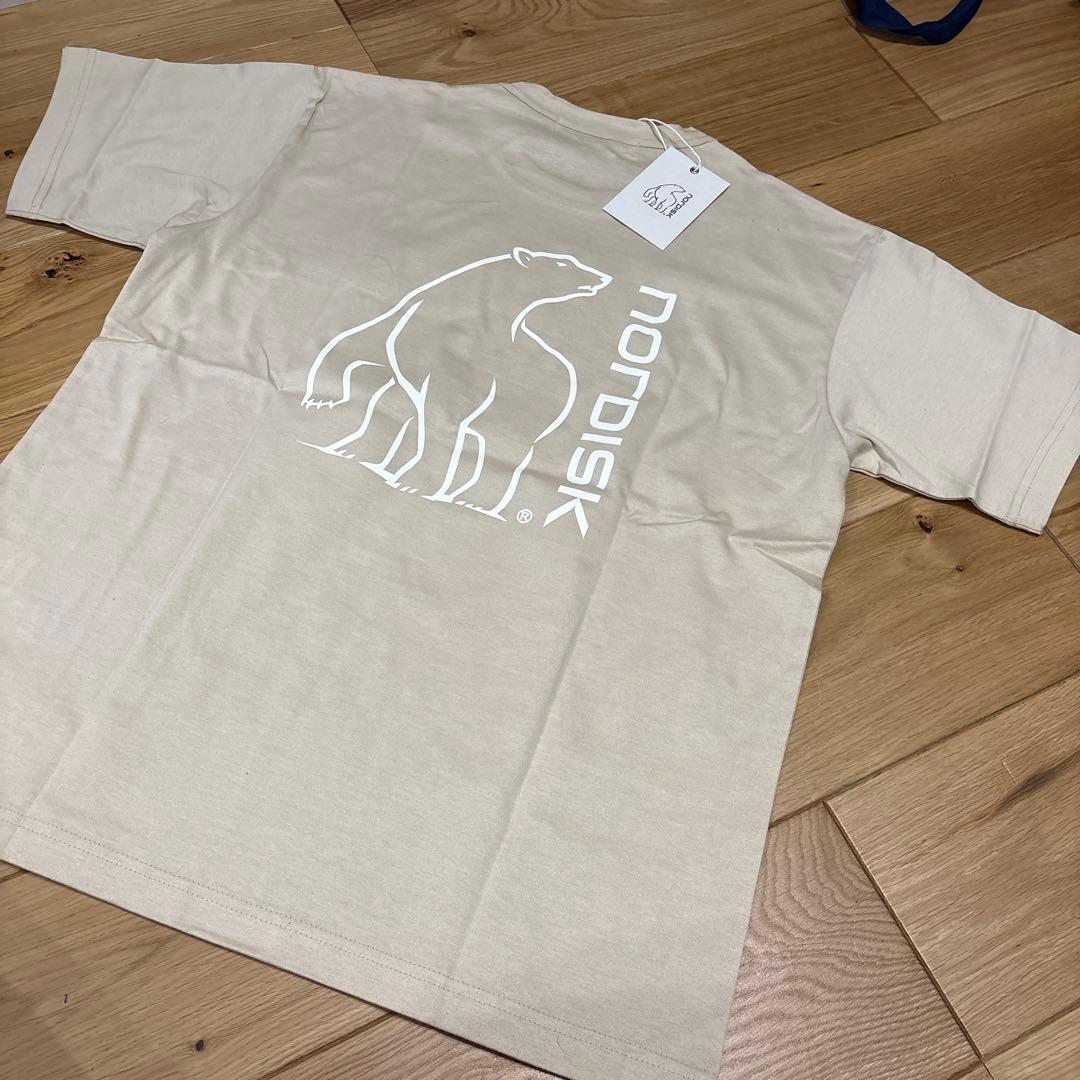 新品未使用　nordisk ベージュ Tシャツ Polar Bearクマデザイン