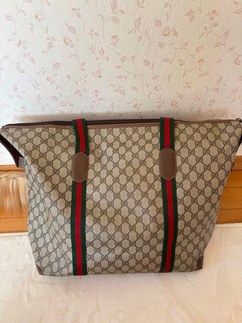 Gucci GGキャンバス ボストンバッグ