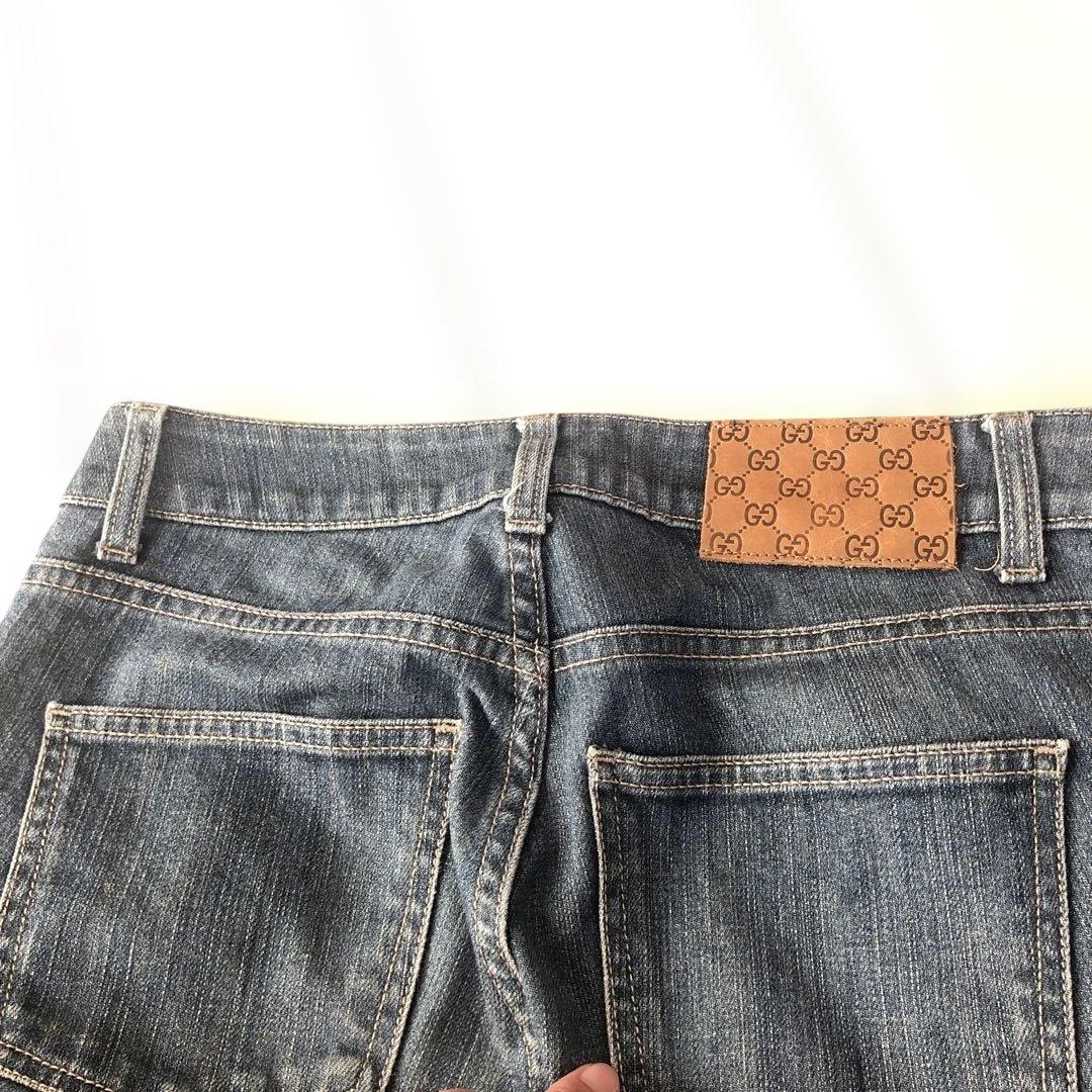 GUCCI 36 S デニム ストレート