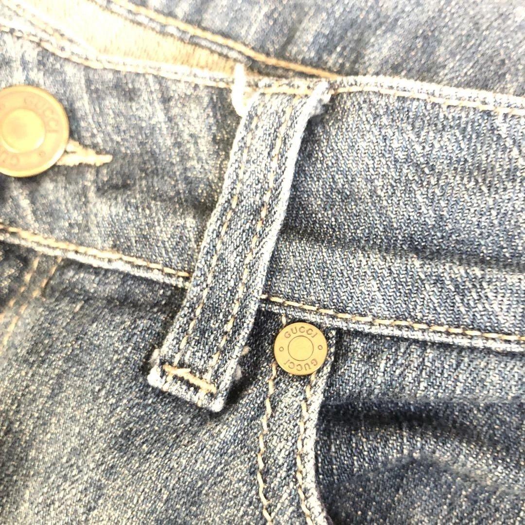 GUCCI 36 S デニム ストレート