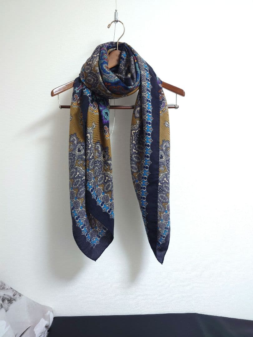 エトロ　ETRO　ストール　ショール　ペイズリー　カシミヤ