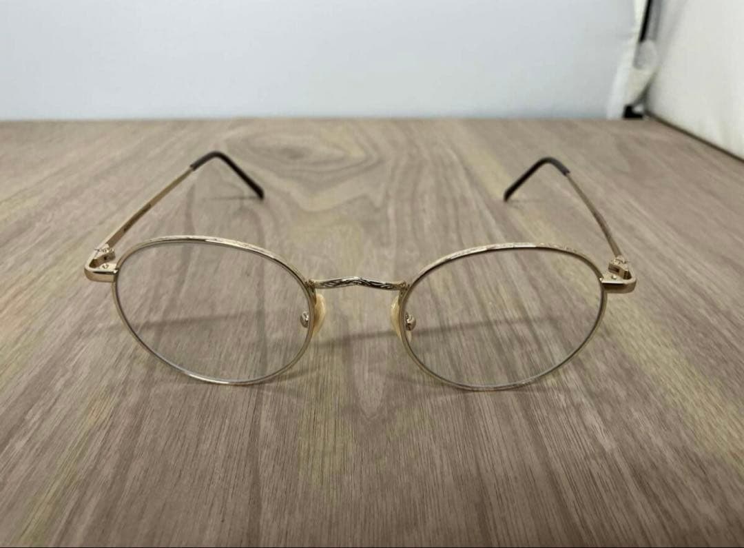 【MOSCOT】 モスコット DOV Gold 48 川口春奈さん着用モデル