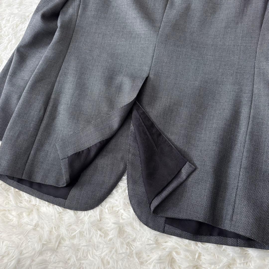 高級生地ライン✨ダーバン ラーゾ テーラードジャケット L シルク混ウール 美品