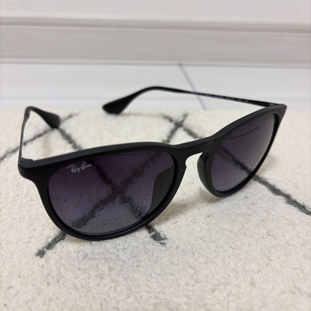 【美品】Ray Ban ブラック サングラス ERIKA エリカ