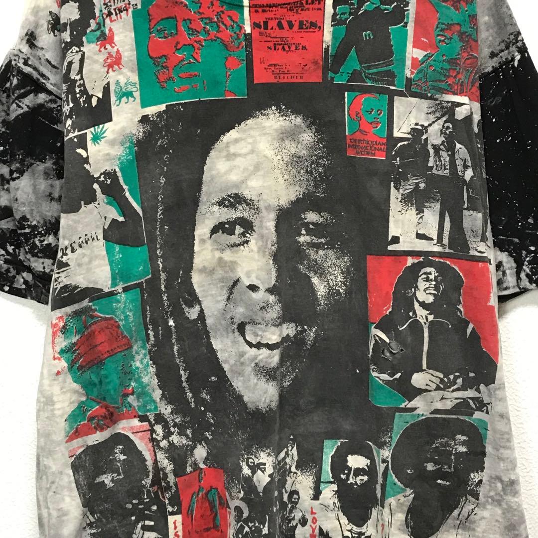 92年　ボブマーリー×モスキートヘッド　ビンテージ半袖バンドTシャツ　バンT