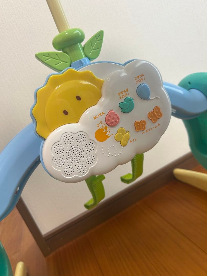 【美品】くまのプーさん えらべる回転6WAY　ジムにへんしんメリー　プーメリー
