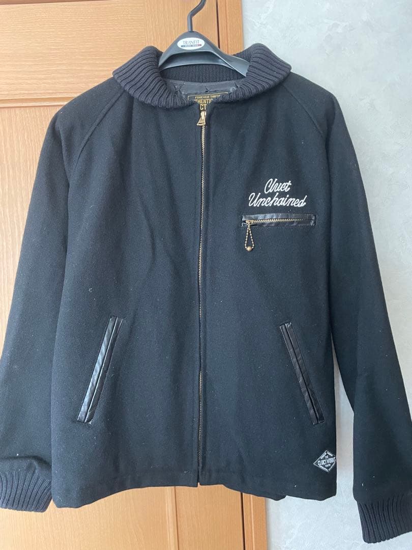 極美品　cluct クラクト　コート　アウター　黒