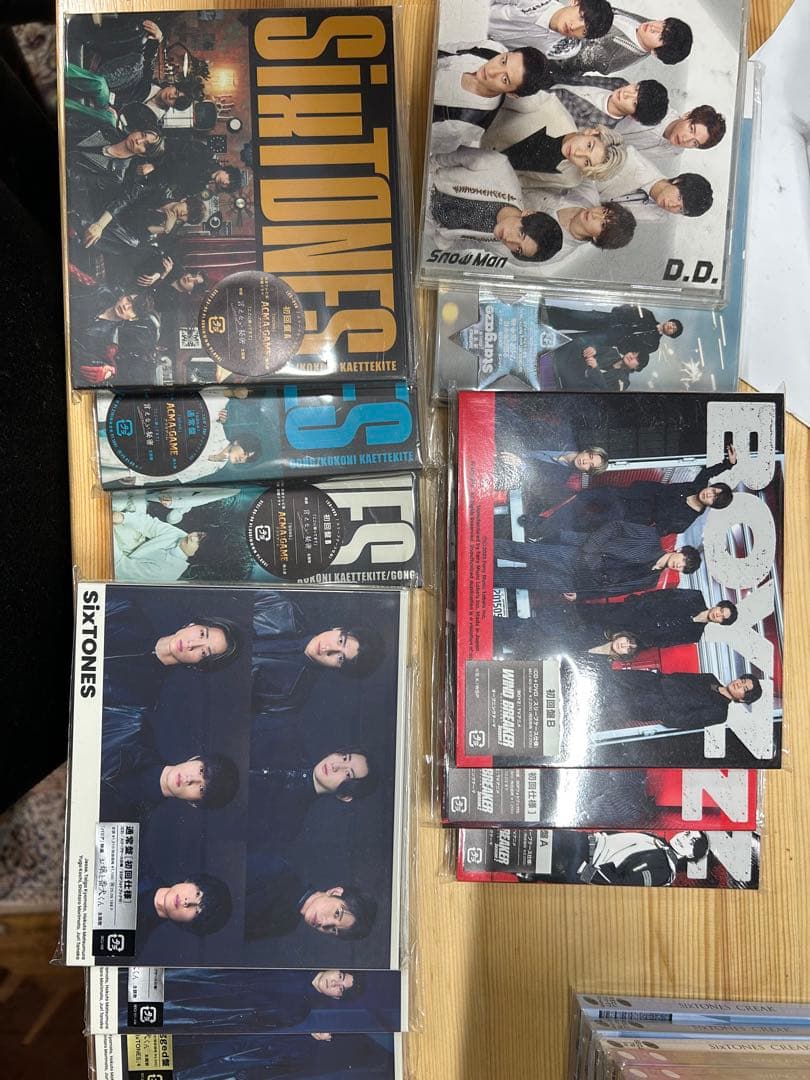 sixtones まとめ売り　60枚　即購入OK