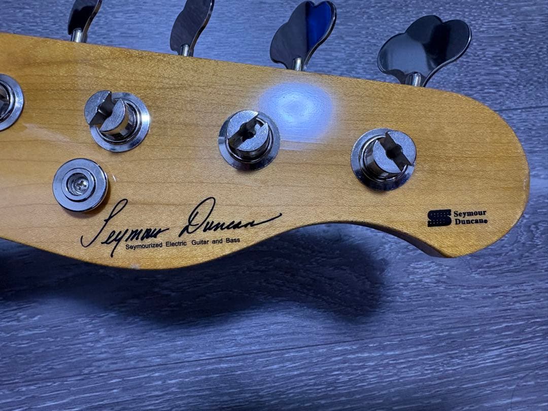 Seymour Duncan SD-170ジャズベース アクティブ スルーネック
