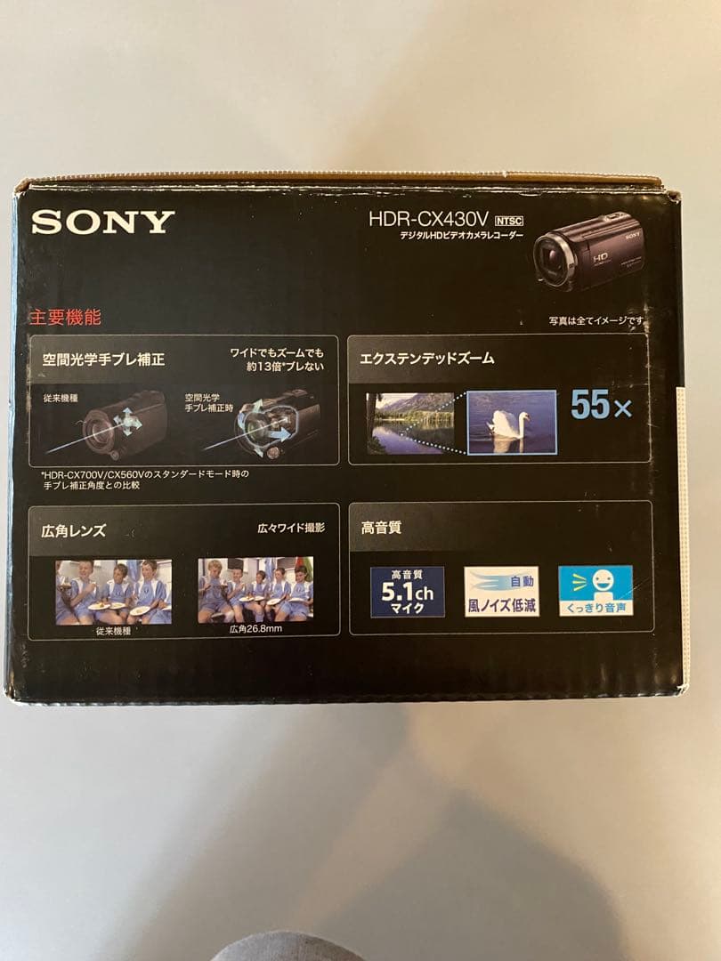 SONY HDR-CX430V ビデオカメラ 本体