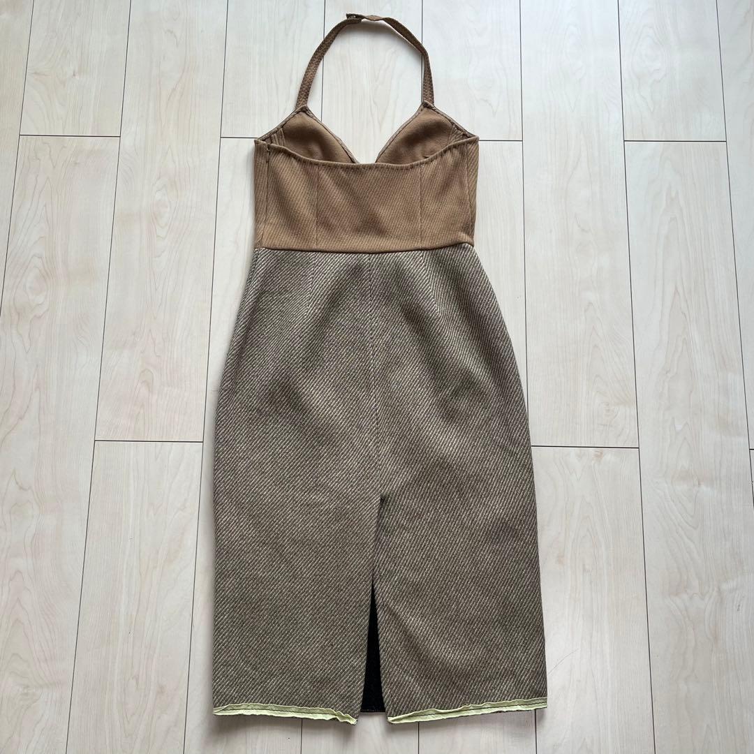 ワンピース 00s miu miu wool halter neck dress 38