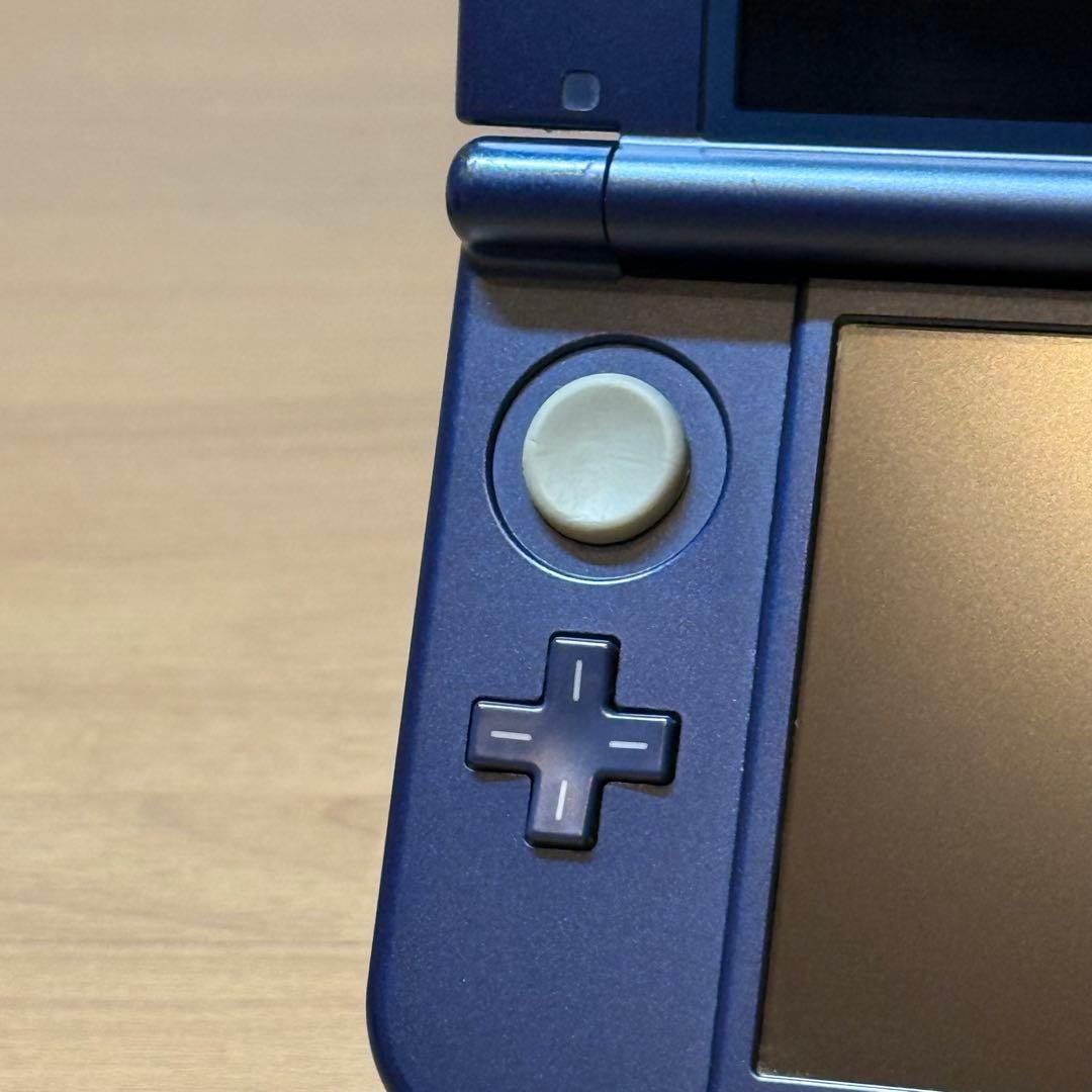 6-018 Newニンテンドー3DS LL メタリックブルー 下IPS搭載
