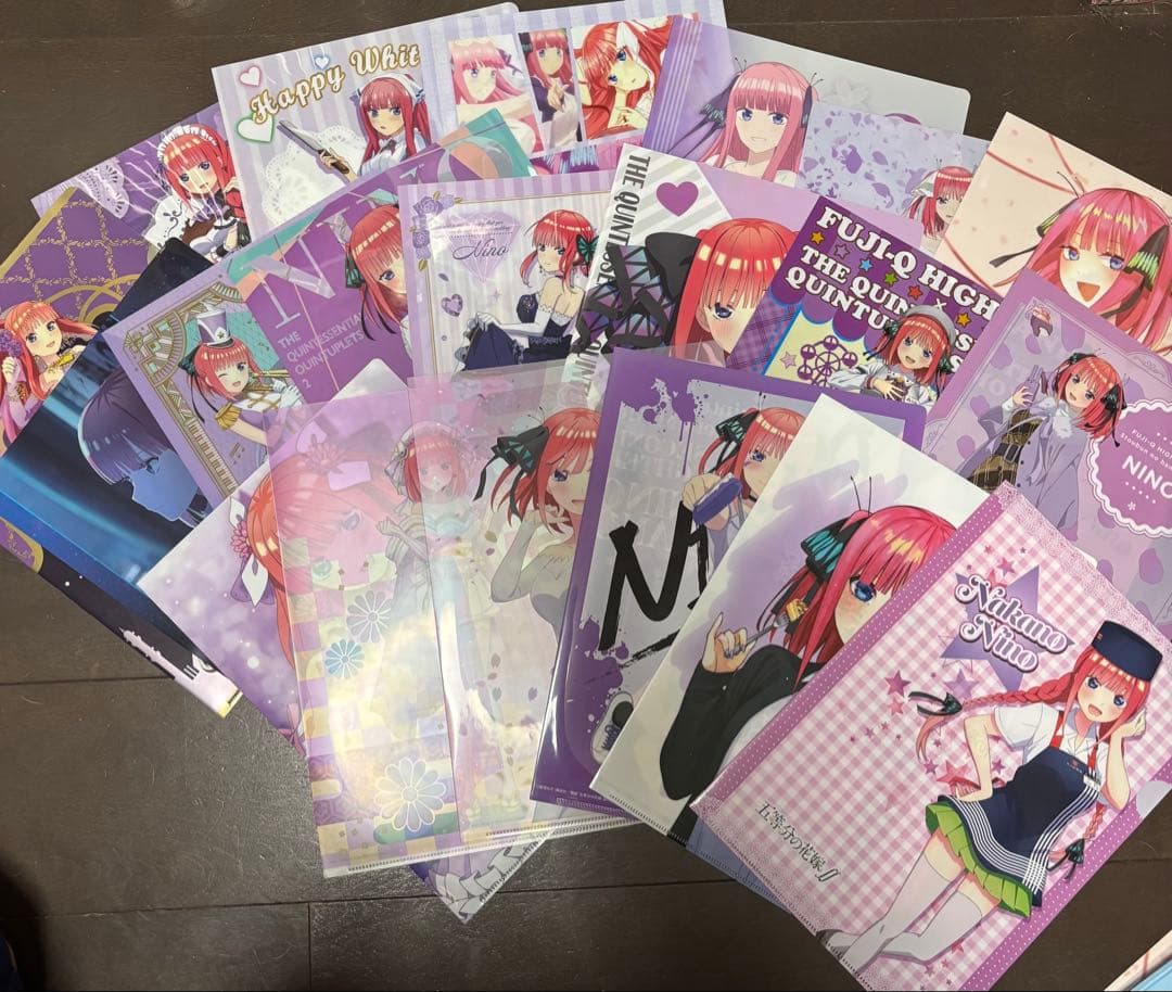 五等分の花嫁　クリアファイル　88枚　まとめ売り