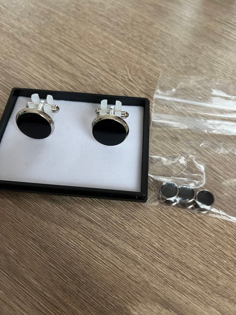 新郎小物9点セット　結婚式　ウェディング　シャツMサイズ