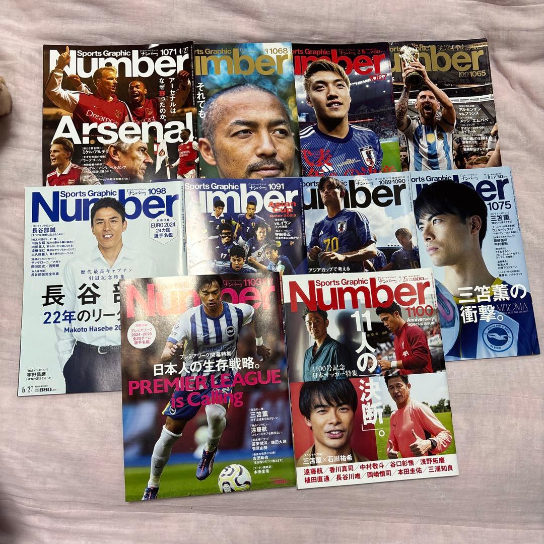 Number ナンバー　雑誌
